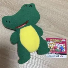 わに 【たべっ子どうぶつ THE MOVIE 】ふわもこワッペンぬいぐるみ②