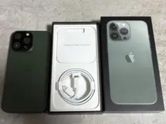 【美品】 iPhone 13 Pro グリーン 256GB 未使用付属品あり