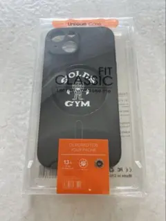 【レアもの】ゴールドジム オリジナル iPhone15用 スマホケース　黒