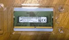 8GBメモリー DDR4 SO-DIMM PC4-19200 2400MHz