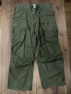 67年製 未使用 US ARMY M-65 フィールドパンツ M-R アルミ