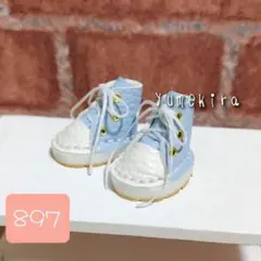 スニーカー ブルー No.897 イーマリー　リカちゃん　ブライス　シューズ