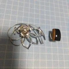 帯留め　2点
