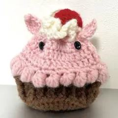 【24時間以内発送】めんだこのカップケーキポーチ ハンドメイド