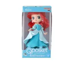ディズニー ガチャガチャ Qposket アリエル プリンセスドレス フィギュア