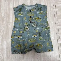 MAKE YOUR DAY アロハシャツ風ロンパース