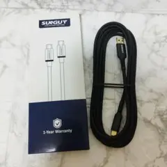 未使用⭐ SUNGUY USB3.0 Gen1 USB Type C ケーブル