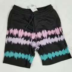 新品タグ付き！H&M　タイダイ　ハーフパンツ　裏起毛　145/150