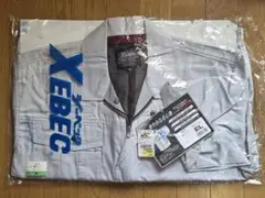 ＸＥＢＥＣ　作業服 半袖ブルゾン カラー..グレー　サイズ....３Ｌ