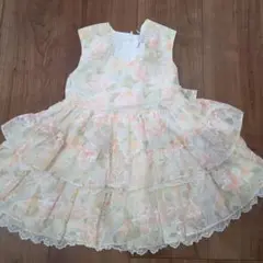 Attrait 花柄ワンピース　ドレス　レトロ　サイズ95