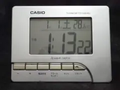 CASIO　DQD-80J　電波置時計