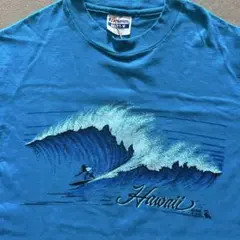 80年代オールドサーフ アメリカ製hanes 83sコピーライトあり
