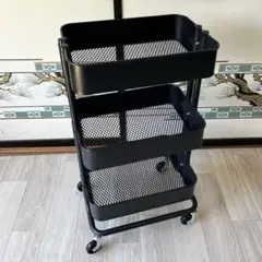 送料込み！IKEA ロースコグ RÅSKOG ブラック