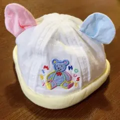 MIKIHOUSE ミキハウス くまさん帽子 ベビー44cm 日本製