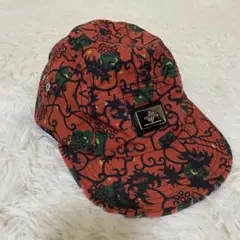 ジプシースリーオーケストラ　キャップ　総柄　プレートF メンズ