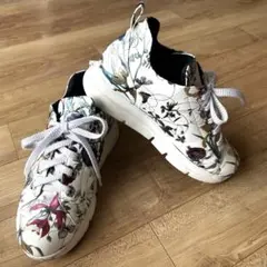 モネ（Monet） 軽量スニーカー 24.0cm ボタニカル フラワー