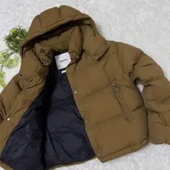 Gymphlex ジムフレックス ホワイトグース ダウンジャケット ブラウン