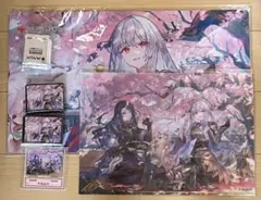 mtg 放浪皇お花見キャンペーンセット　放浪皇　プレイマット　スリーブ