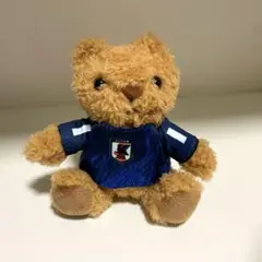 サッカー日本代表　マッチデーベアーキーホルダー　中国戦