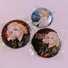 東京リベンジャーズ 佐野万次郎 マイキー 缶バッジ セット