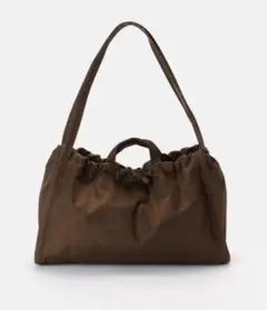未使用【HVISK / ヴィスク】MATT TWILL キンチャク TOTE