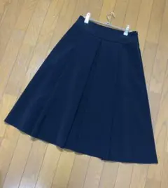 【極美品】FOXEY ブラック 40 ロングスカート