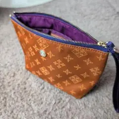 russet ラシット　オレンジ ポーチ