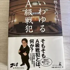 いわゆるA級戦犯 : ゴー宣special