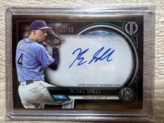 【匿名配送】topps auto BLAKE SNELL ブレイク スネル