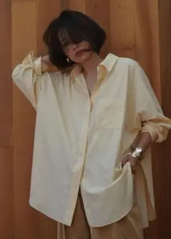 etretokyo オーバーギャザーシャツ