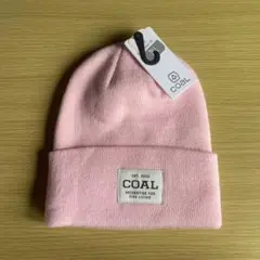 【新品】COAL ピンク ビーニー タグ付き