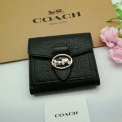新品 COACH コーチ 折り財布 正規品