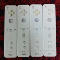 wiiリモコン四人分