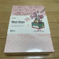 未開封DIYオルゴール Rolife Cherry Blossom Tree