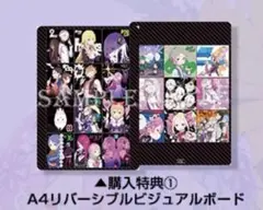 【非売品】Re:ゼロから始める異世界生活 A4ビジュアルボード 画集特典