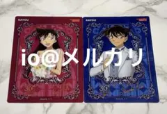 名探偵コナン 中国グッズ 30周年 ビッグクリアカード 毛利蘭 工藤新一