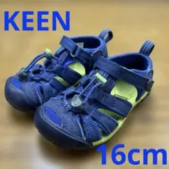美品　keen キーン　水遊び　サンダル　16センチ アウトドア