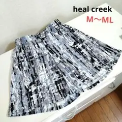 heal creek♡涼しい♪総柄♡キュロット　38　M~L　ゴルフ/スポーツ