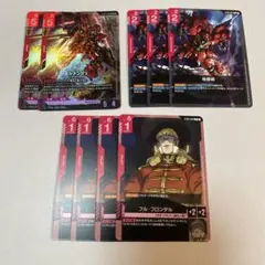 シナンジュ　フル・フロンタル　格闘戦　4枚　ガンダムカードゲーム