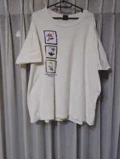 VINTAGE U-TRAU　tシャツ　フラワーアート　tシャツ