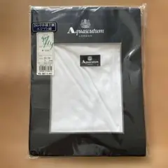Aquascutum ロングパンツ エジプト綿 Lサイズ ホワイト　新品未使用