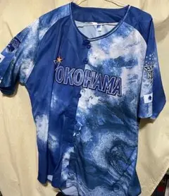 YOKOHAMA 雲模様 青いウェア