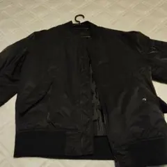 ブラック ボンバージャケット