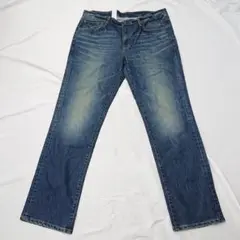 新品★ jeanism EDWIN レギュラーストレート デニムパンツ 36