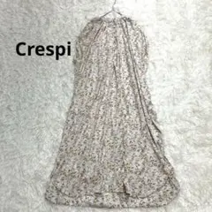 Crespi クレスピ フラワー リラックス ワンピース ロング F