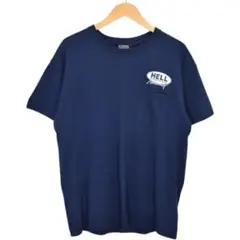 ヘルベンダース HELLBENDERS&CO ロゴプリント ポケットTシャツ