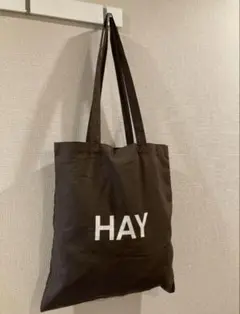 新作　hay へい　へい新品未使用　ダークブラウン　トートバッグ　エコバッグ