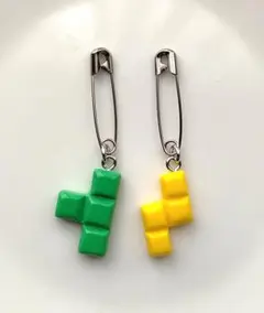 ゼッケンピン　テトリス②