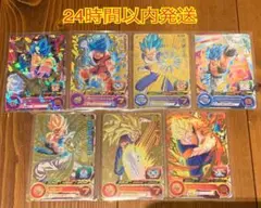 ドラゴンボールヒーローズ　プロモ7枚セット【孫悟空、ベジータ、ベジット、ゴジータ