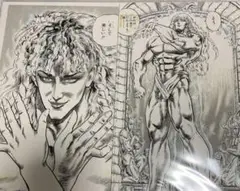 北斗の拳40周年記念クラウドファンディング 複製原画 公式図録 アクリルスタンド うぶごえ | 【北斗の拳 40周年大原画展開催記念】サウザーの玉座